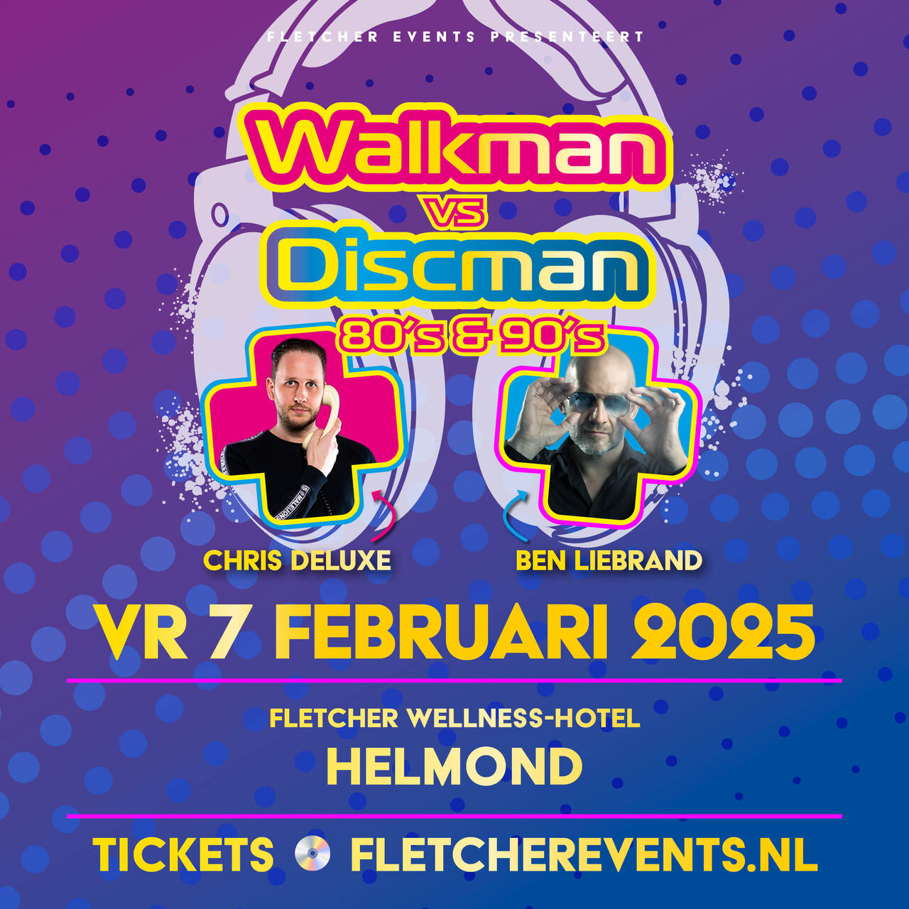 Walkman vs Discman komt naar Helmond!